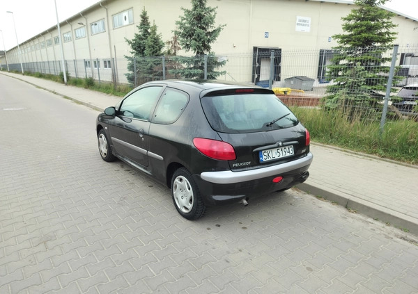 Peugeot 206 cena 2900 przebieg: 222000, rok produkcji 2001 z Sieniawa małe 16